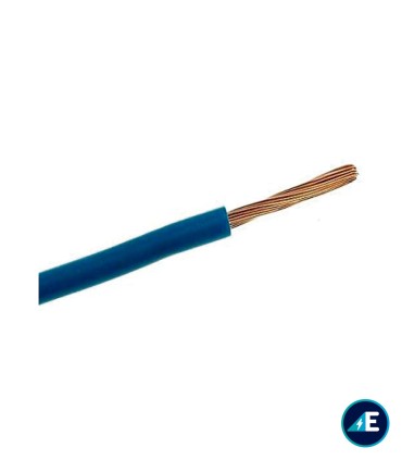 CABLE FLEXIBLE NORMAL AZUL H07V-K4AZ CPR Sección 4 mm²