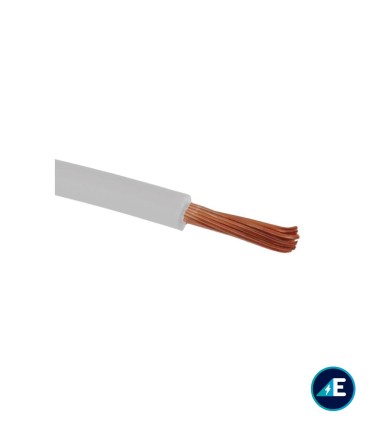 CABLE FLEXIBLE NORMAL BLANCO H07V-K10BC CPR Sección 10 mm²