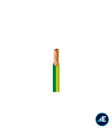 CABLE FLEXIBLE NORMAL AMARILLO/VERDE H07V-K25AV CPR Sección 25 mm²