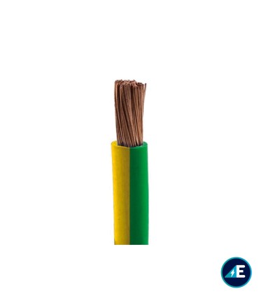 CABLE FLEXIBLE NORMAL MARILLO/VERDE H07V-K35AV CPR Sección 35 mm²