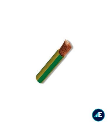 CABLE FLEXIBLE NORMAL AMARILLO/VERDE H07V-K50 CPR Sección 50 mm²