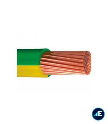 CABLE FLEXIBLE NORMAL AMARILLO/VERDE H07V-K70AV CPR Sección 70 mm²