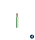 CABLE LIBRE DE HALÓGENOS AMARILLO/VERDE H07Z1K2,5AV CPR Sección 2,5 mm²