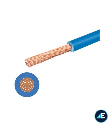 CABLE LIBRE DE HALÓGENOS AZUL H07Z1K10AZ CPR Sección 10 mm²