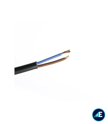 MANGUERA NEGRA RVK1kV2x1,5 CPR 0,6/1kV Sección 2x1,5 mm²