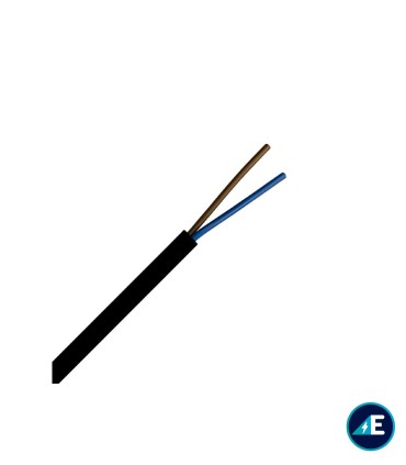 MANGUERA NEGRA RVK1kV2x1,5 CPR 0,6/1kV Sección 2x1,5 mm²