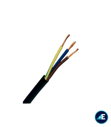 MANGUERA NEGRA RVK1kV3G1,5 CPR 0,6/1kV Sección 3G1,5 mm²
