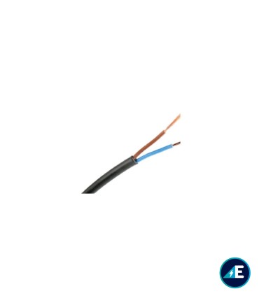 MANGUERA NEGRA VV-K2x1 CPR 0,6/1kV Sección 2x1 mm²