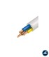MANGUERA BLANCA FLEXIBLE H05VV-F3G1 CPR Sección 3G1 mm²