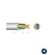 MANGUERA BLANCA FLEXIBLE H05VV-F3G1,5 CPR Sección 1,5 mm²