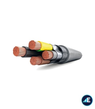 MANGUERA BLANCA FLEXIBLE H05VV-F4G1 CPR Sección 4G1 mm²