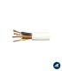 MANGUERA BLANCA FLEXIBLE H05VV-F4G4 CPR Sección 4G4 mm²