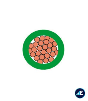 MANGUERA LIBRE DE HALÓGENOS RZ1KAS1x50 CPR Sección 1x50 mm²