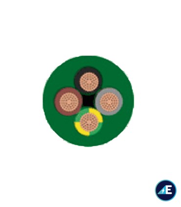 MANGUERA LIBRE DE HALÓGENOS RZ1KAS4G2,5 CPR Sección 4G2,5mm²