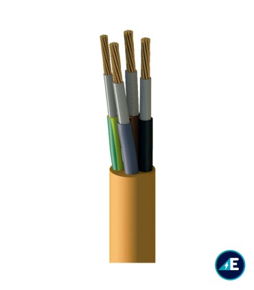 CABLE RESISTENTE AL FUEGO LIBRE DE HALÓGENOS RZ1KAS+4G16 CPR Sección 4G16mm²