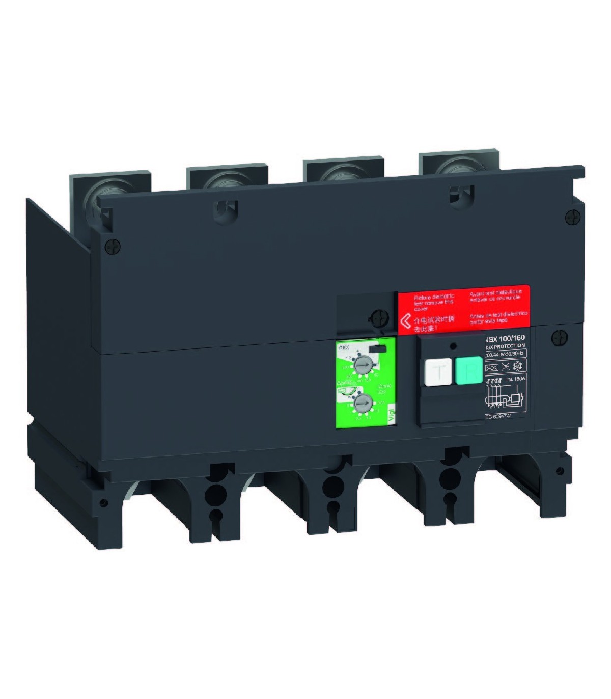 BLOQUE VIGI MH NSX100/160 4P 220-240 V