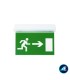 BANDEROLA CON PICTOGRAMA “SALIDA” PARA EMERGENCIA LUMINE L116N, Ref. AYEM005