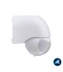 SENSOR DE MOVIMIENTO 180º SUPERFICIE PARED BLANCO 200W (LED) - 1200W (INCANDESCENCIA), Ref. AYE18006