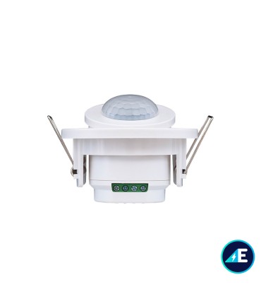 SENSOR DE MOVIMIENTO 360º EMPOTRAR TECHO OSCILANTE BLANCO 300W (LED) - 1200W (INCANDESCENCIA), Ref. AYE36004