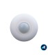 SENSOR DE MOVIMIENTO 360º SUPERFICIE TECHO BLANCO 200W (LED) - 1200W (INCANDESCENCIA), Ref. AYE36006