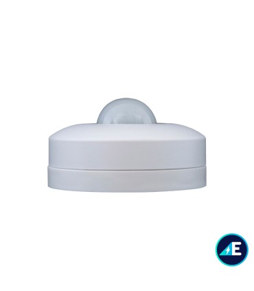 SENSOR DE MOVIMIENTO 360º SUPERFICIE TECHO BLANCO 200W (LED) - 1200W (INCANDESCENCIA), Ref. AYE36006