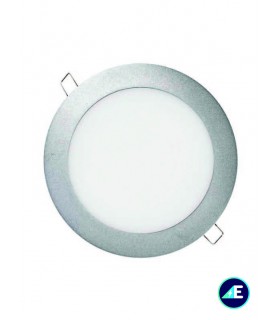 DOWNLIGHT LED EMPOTRABLE REDONDO CROMO MATE 85-265V 24W 2040LM 180º 4500K Ref. AYE202430NW