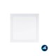 DOWNLIGHT LED EMPOTRABLE CUADRADO BLANCO 85-265V 24W 2040LM 180º 4500K Ref. AYE442400NW