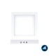 DOWNLIGHT LED SUPERFICIE CUADRADO BLANCO 85-265V 18W 1540LM 180º 4500K Ref. AYE461800NW