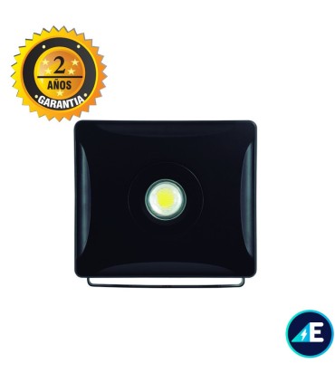 PROYECTOR LED QUADRO COB 10W 220-240V 600LM 3000K 110º IP65 NEGRO, Ref. AYE861031WW