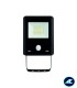 PROYECTOR LED CON SENSOR PIR Chip SMD 50W 220-240V 4250LM 3000K 120º IP65 NEGRO, Ref. AYE565001SWW