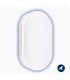 APLIQUE EXTERIOR LED RABAT 14W 1000LM 4000K IP54 BLANCO EQUIVALENTE A 110W, Ref. AYE880100NW