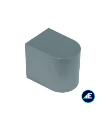 APLIQUE EXTERIOR LED GEA 1XGU10 MÁX. 6W IP54 GRIS Ref. AYE871130