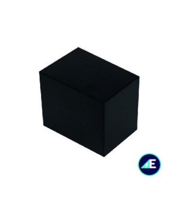 APLIQUE EXTERIOR LED HEROS 1XGU10 MÁX. 6W IP54 NEGRO Ref. AYE871201