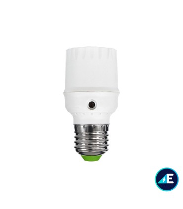 PORTALÁMPARAS CON SENSOR CREPUESCULAR 60W (INCANDESCENCIA Y LED) CASQUILLO E27, Ref. AYE36270