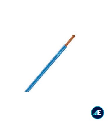 ROLLO DE 300 METROS DE CABLE FLEXIBLE NORMAL AZUL H05V-K0,5AZ CPR Sección 0,5mm²