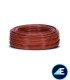 ROLLO DE 200 METROS DE CABLE FLEXIBLE NORMAL MARRÓN  H05V-K1MR CPR Sección 1 mm²
