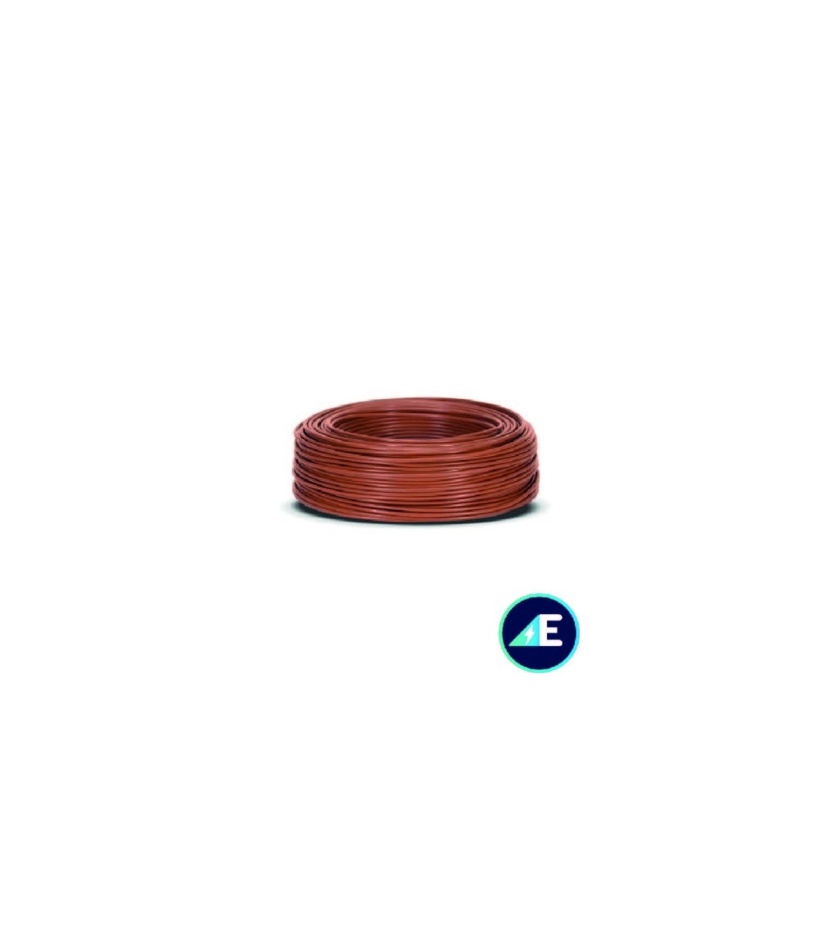 ROLLO FLEX.NORMAL H05V-K MARRÓN 1mm2 CPR