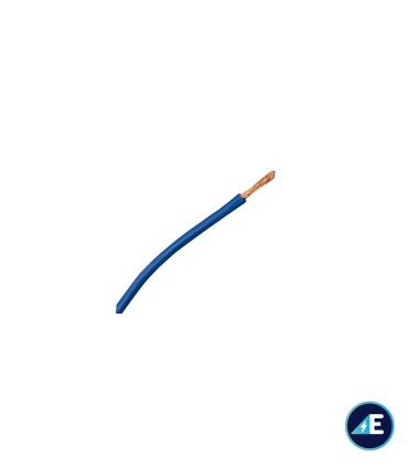ROLLO DE 200 METROS DE CABLE LIBRE DE HALÓGENOS AZUL H05Z1-K0,75AZ CPR Sección 0,75 mm²