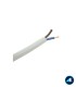 ROLLO DE 100 METROS DE MANGUERA BLANCA FLEXIBLE H05VV-F2x2,5 CPR Sección 2x2,5 mm²