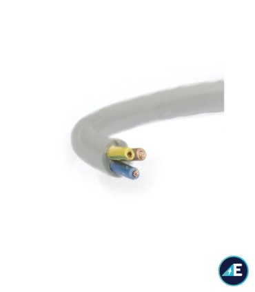 ROLLO DE 100 METROS DE MANGUERA BLANCA FLEXIBLE H05VV-F3G1 CPR Sección 3G1 mm²