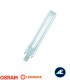 LÁMPARA FLUORESCENTE COMPACTA 2 PINES 11W 2700K 900LM, Ref. DULUXS11827 OSRAM LEDVANCE DULUX S