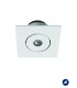 EMPOTRABLE LED OSCILANTE CUADRADO MINI SPOT 3W 3000K 190LM 30º BLANCO IP20 Ref. AYE237300WW