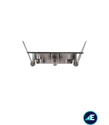 ARO OSCILANTE EMPOTRABLE CUADRADO ALUMINIO 50mm NÍQUEL Ref. AYE310NK