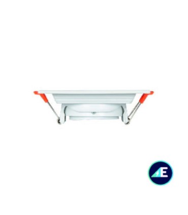 EMPOTRABLE OSCILANTE CARDAN 1XGU10 ALUMINIO BLANCO Ref. AYE328BL