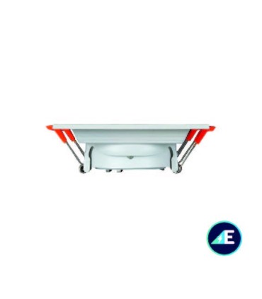EMPOTRABLE OSCILANTE CARDAN 2XGU10 ALUMINIO BLANCO Ref. AYE329BL