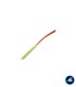 ROLLO 200 METROS Sección 1,5 mm² CABLE FLEXIBLE NORMAL AMARILLO/VERDE H07V-K1,5AV CPR