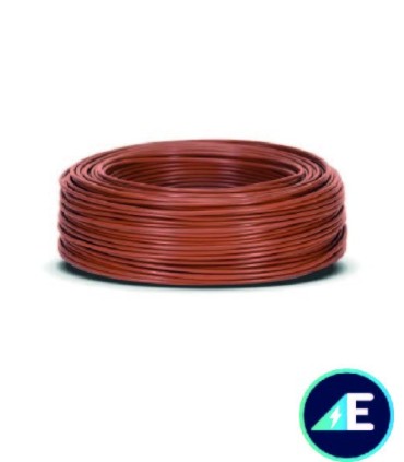 ROLLO 100 METROS Sección 16 mm² CABLE LIBRE DE HALÓGENOS MARRÓN H07Z1K16MR CPR