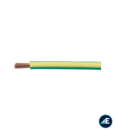 ROLLO 100 METROS Sección 16 mm² CABLE LIBRE DE HALÓGENOS AMARILLO/VERDE H07Z1K16AV CPR