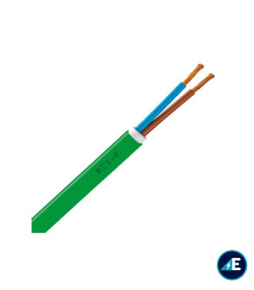 ROLLO 100 METROS Sección 2x6 mm² MANGUERA LIBRE DE HALÓGENOS RZ1KAS2x6 CPR