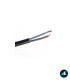 ROLLO 100 METROS Sección 2x4 mm² MANGUERA NEGRA RVK1kV2X4 CPR 0,6/1kV